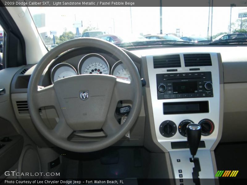 Light Sandstone Metallic / Pastel Pebble Beige 2009 Dodge Caliber SXT