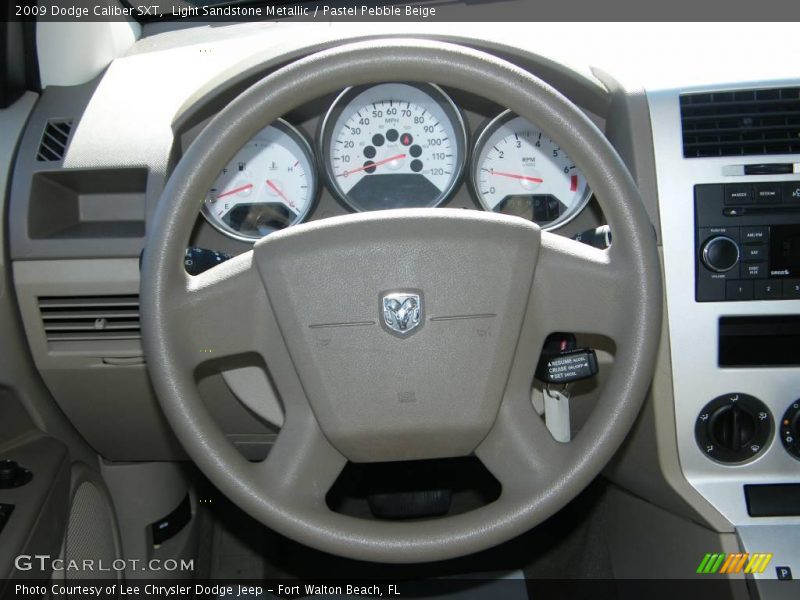 Light Sandstone Metallic / Pastel Pebble Beige 2009 Dodge Caliber SXT