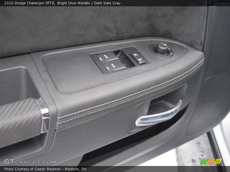 Bright Silver Metallic / Dark Slate Gray 2010 Dodge Challenger SRT8