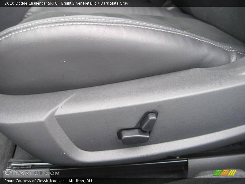Bright Silver Metallic / Dark Slate Gray 2010 Dodge Challenger SRT8