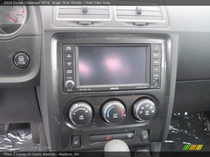 Bright Silver Metallic / Dark Slate Gray 2010 Dodge Challenger SRT8