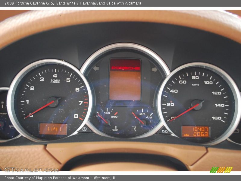 Sand White / Havanna/Sand Beige with Alcantara 2009 Porsche Cayenne GTS