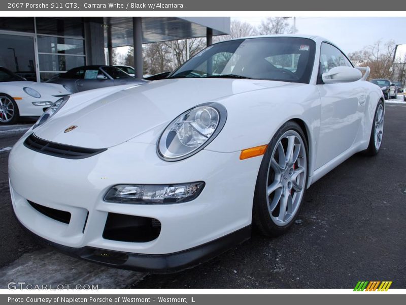 Carrara White / Black w/Alcantara 2007 Porsche 911 GT3