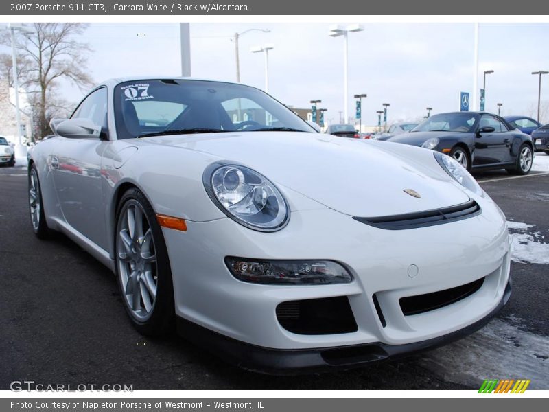 Carrara White / Black w/Alcantara 2007 Porsche 911 GT3