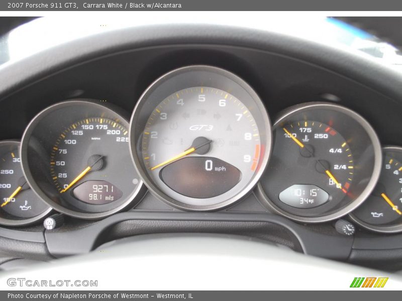 Carrara White / Black w/Alcantara 2007 Porsche 911 GT3