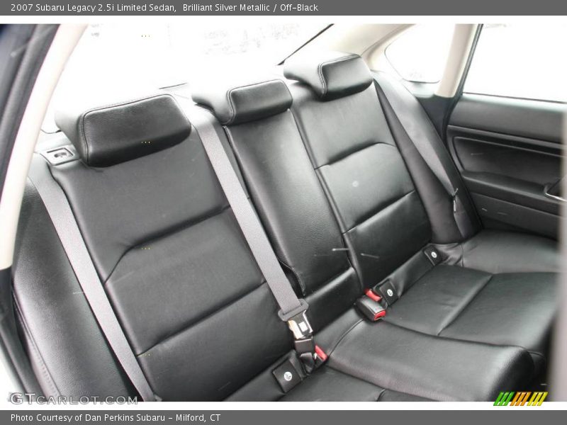 Brilliant Silver Metallic / Off-Black 2007 Subaru Legacy 2.5i Limited Sedan