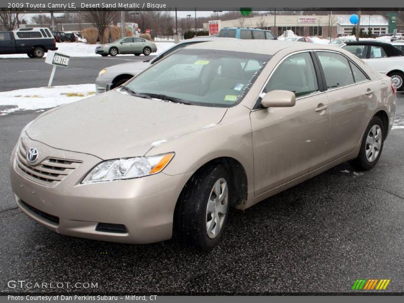 Desert Sand Metallic / Bisque 2009 Toyota Camry LE