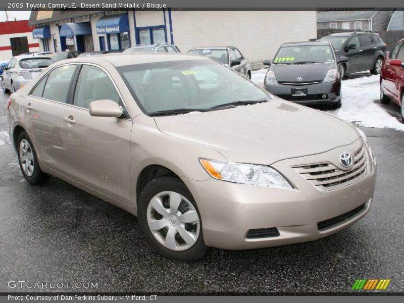 Desert Sand Metallic / Bisque 2009 Toyota Camry LE