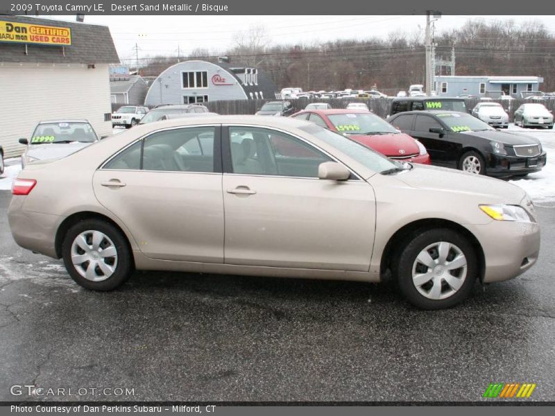 Desert Sand Metallic / Bisque 2009 Toyota Camry LE