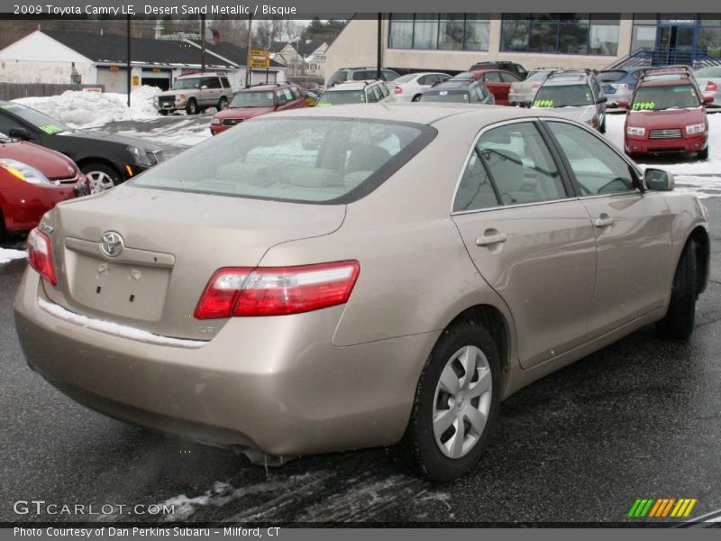 Desert Sand Metallic / Bisque 2009 Toyota Camry LE