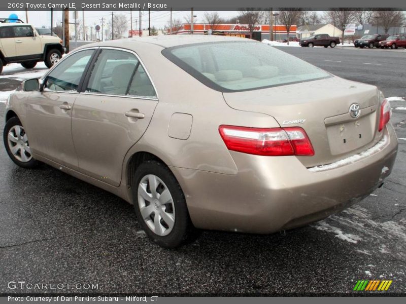 Desert Sand Metallic / Bisque 2009 Toyota Camry LE