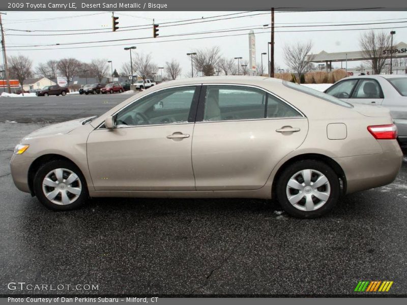 Desert Sand Metallic / Bisque 2009 Toyota Camry LE
