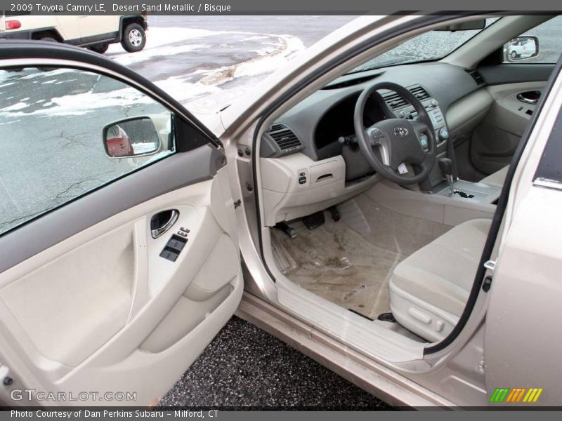 Desert Sand Metallic / Bisque 2009 Toyota Camry LE