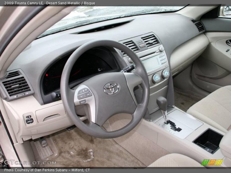 Desert Sand Metallic / Bisque 2009 Toyota Camry LE