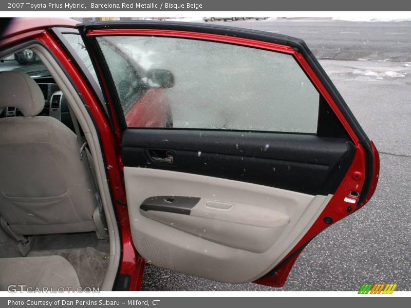 Barcelona Red Metallic / Bisque Beige 2007 Toyota Prius Hybrid