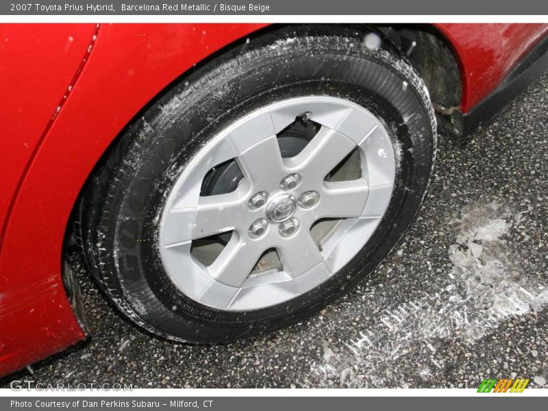 Barcelona Red Metallic / Bisque Beige 2007 Toyota Prius Hybrid
