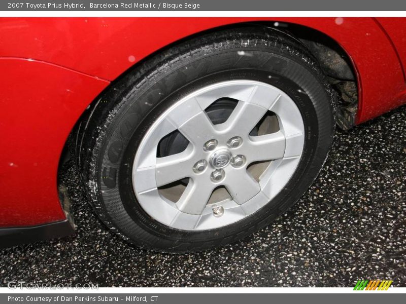 Barcelona Red Metallic / Bisque Beige 2007 Toyota Prius Hybrid