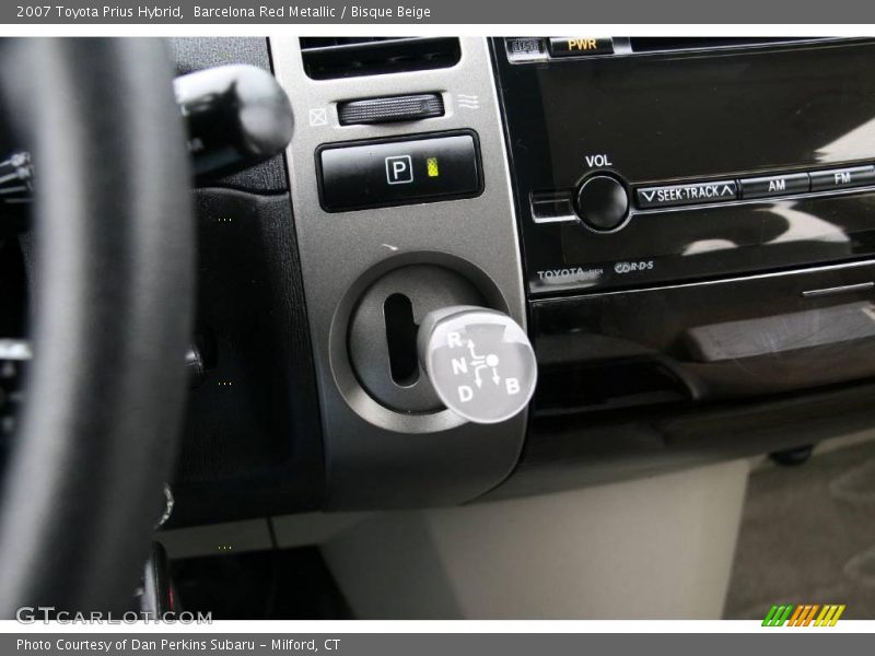 Barcelona Red Metallic / Bisque Beige 2007 Toyota Prius Hybrid