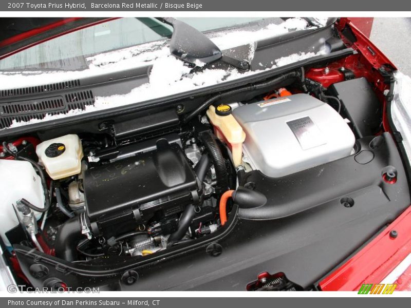 Barcelona Red Metallic / Bisque Beige 2007 Toyota Prius Hybrid
