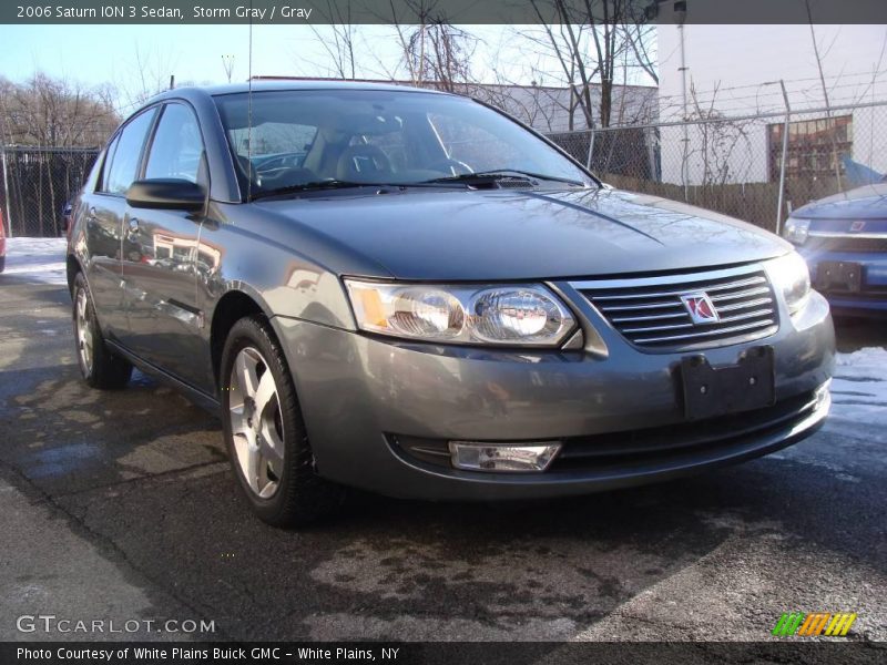 Storm Gray / Gray 2006 Saturn ION 3 Sedan