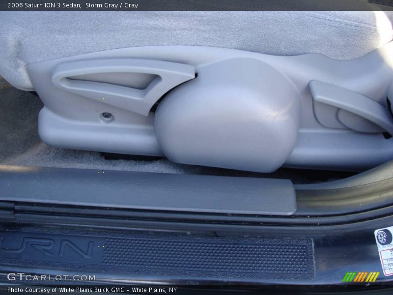 Storm Gray / Gray 2006 Saturn ION 3 Sedan