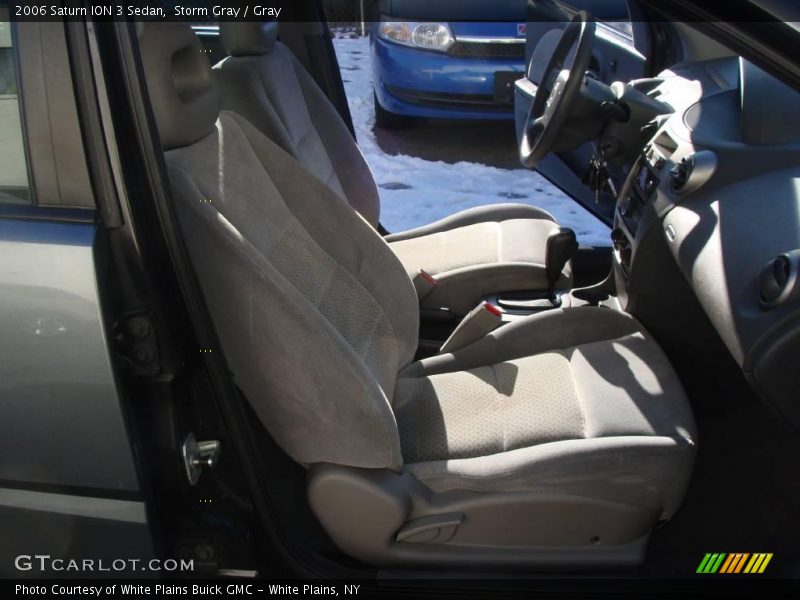 Storm Gray / Gray 2006 Saturn ION 3 Sedan