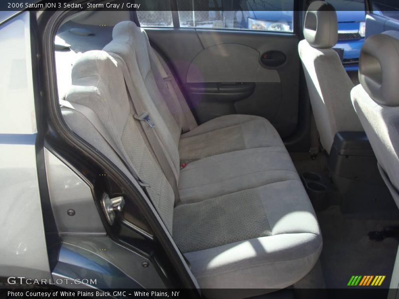 Storm Gray / Gray 2006 Saturn ION 3 Sedan