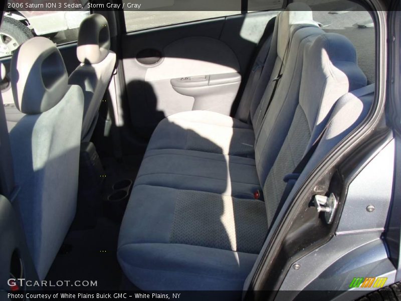Storm Gray / Gray 2006 Saturn ION 3 Sedan