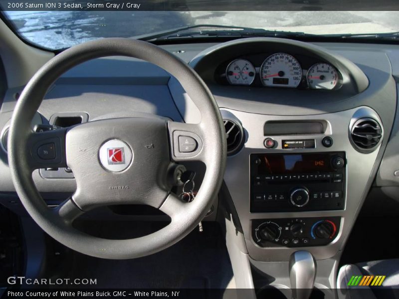 Storm Gray / Gray 2006 Saturn ION 3 Sedan