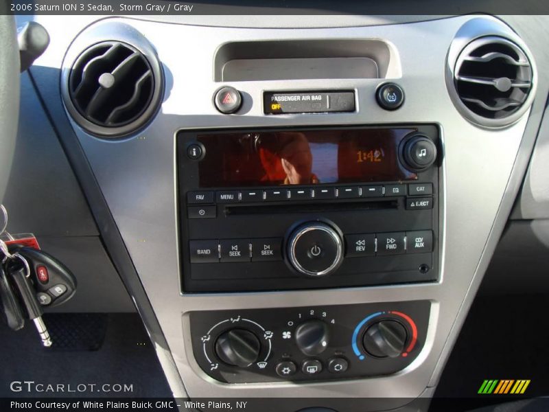 Storm Gray / Gray 2006 Saturn ION 3 Sedan