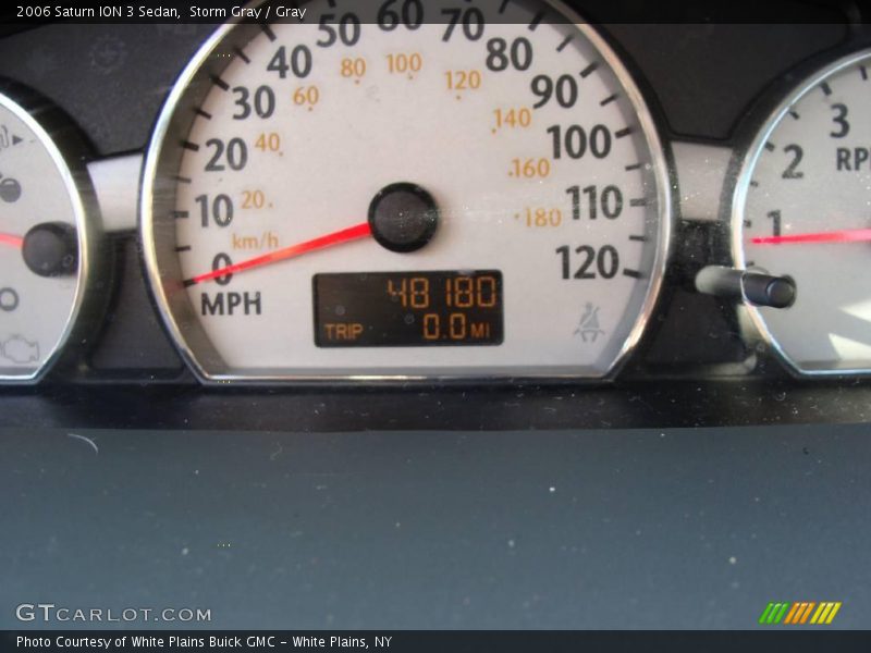 Storm Gray / Gray 2006 Saturn ION 3 Sedan