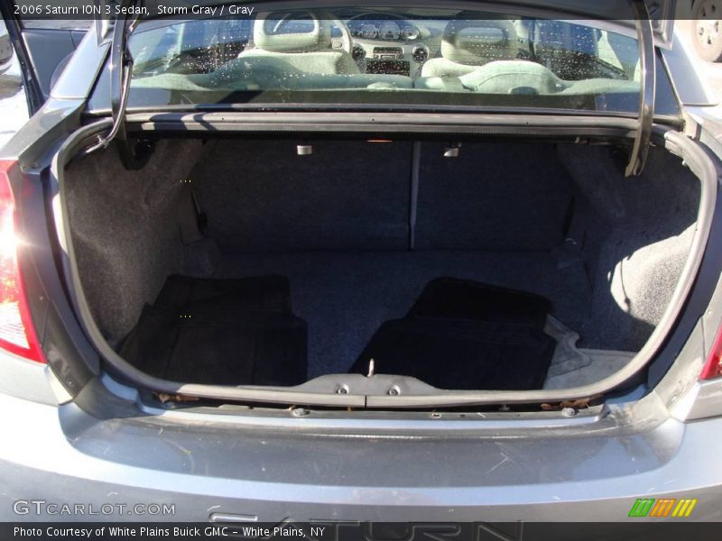 Storm Gray / Gray 2006 Saturn ION 3 Sedan