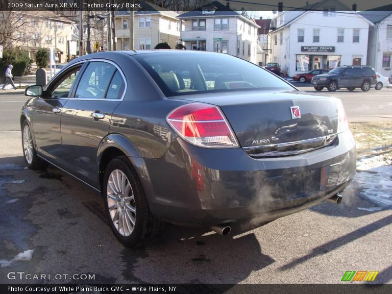 Techno Gray / Black 2009 Saturn Aura XR V6