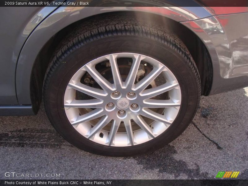 Techno Gray / Black 2009 Saturn Aura XR V6