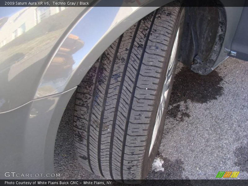 Techno Gray / Black 2009 Saturn Aura XR V6