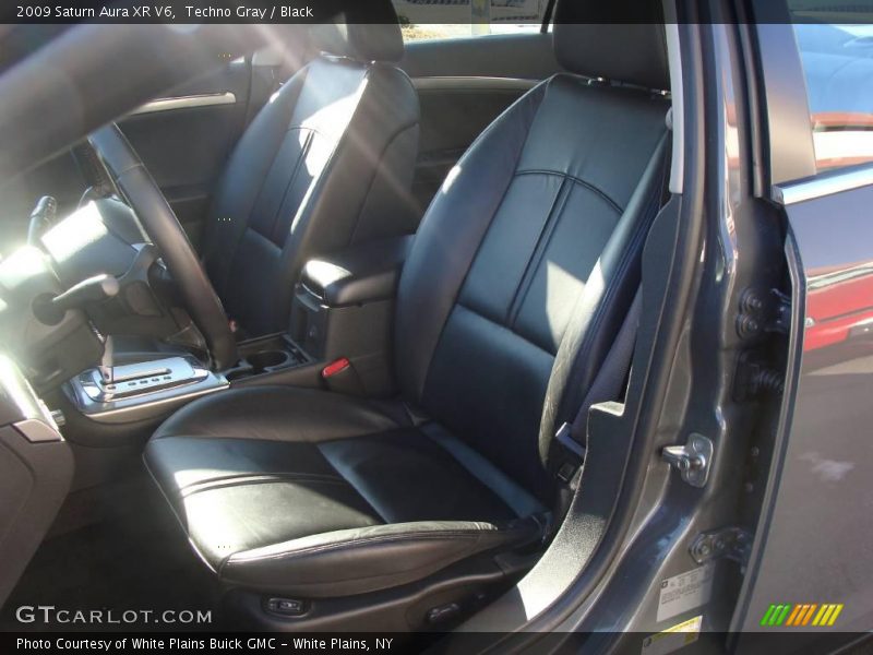 Techno Gray / Black 2009 Saturn Aura XR V6