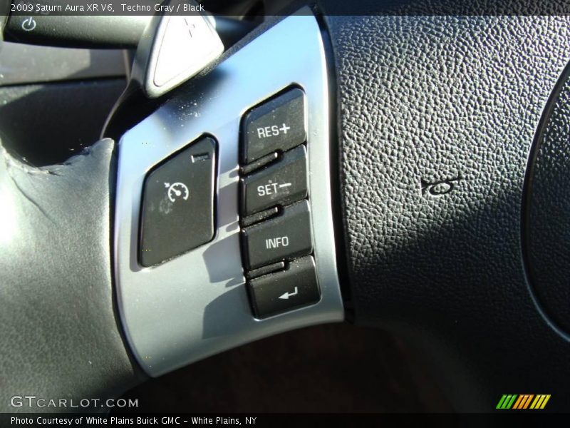Techno Gray / Black 2009 Saturn Aura XR V6