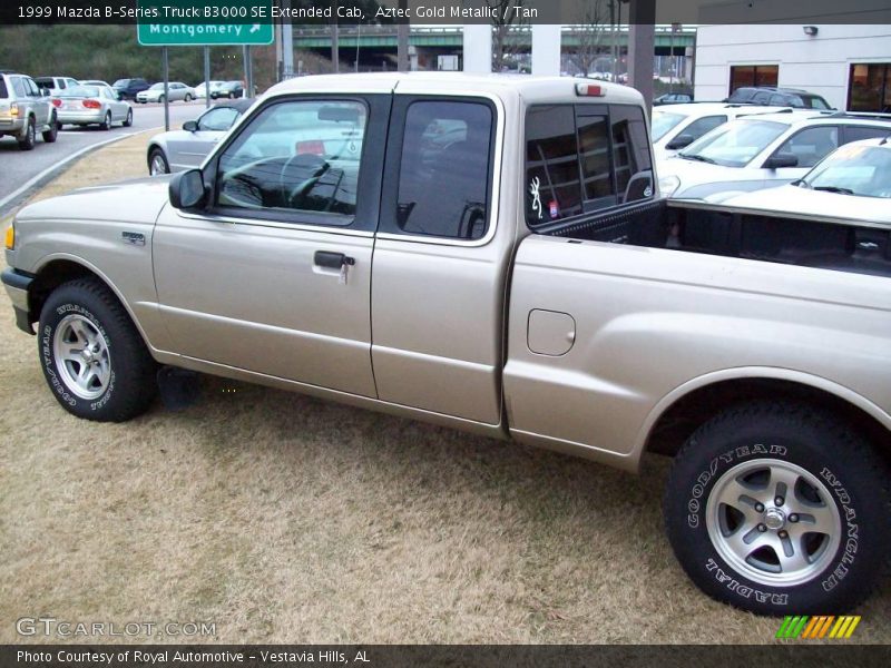 Aztec Gold Metallic / Tan 1999 Mazda B-Series Truck B3000 SE Extended Cab