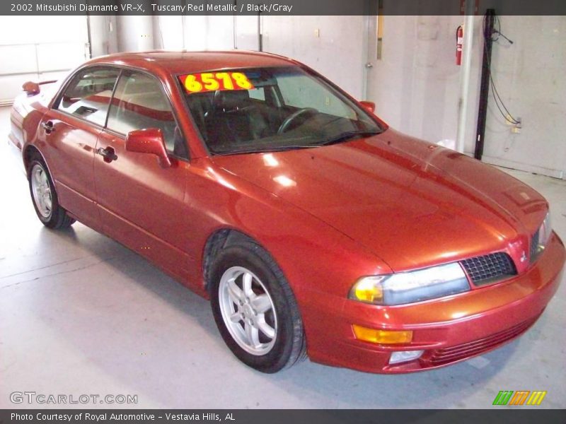 Tuscany Red Metallic / Black/Gray 2002 Mitsubishi Diamante VR-X