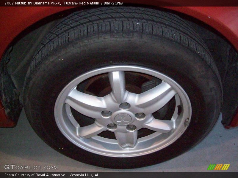 Tuscany Red Metallic / Black/Gray 2002 Mitsubishi Diamante VR-X