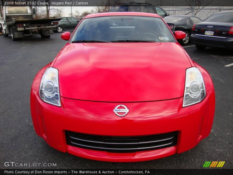 Nogaro Red / Carbon 2008 Nissan 350Z Coupe