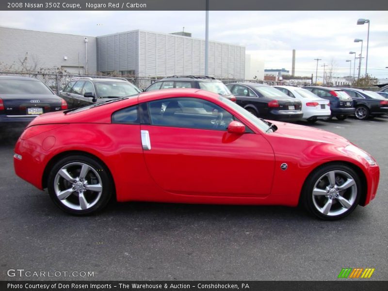 Nogaro Red / Carbon 2008 Nissan 350Z Coupe