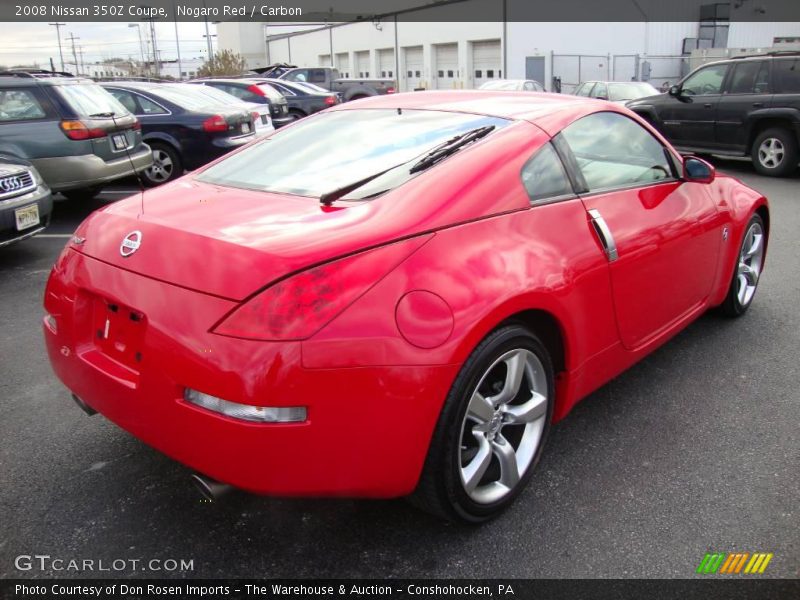 Nogaro Red / Carbon 2008 Nissan 350Z Coupe