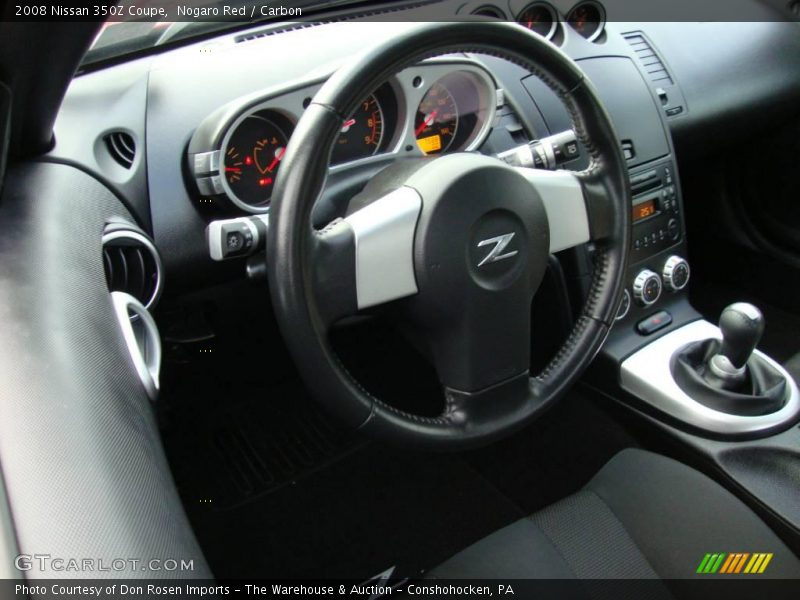Nogaro Red / Carbon 2008 Nissan 350Z Coupe
