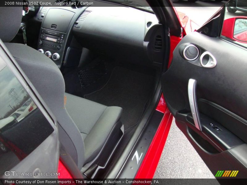 Nogaro Red / Carbon 2008 Nissan 350Z Coupe