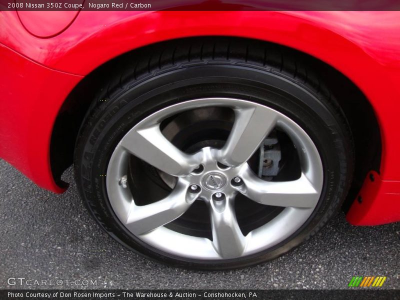 Nogaro Red / Carbon 2008 Nissan 350Z Coupe