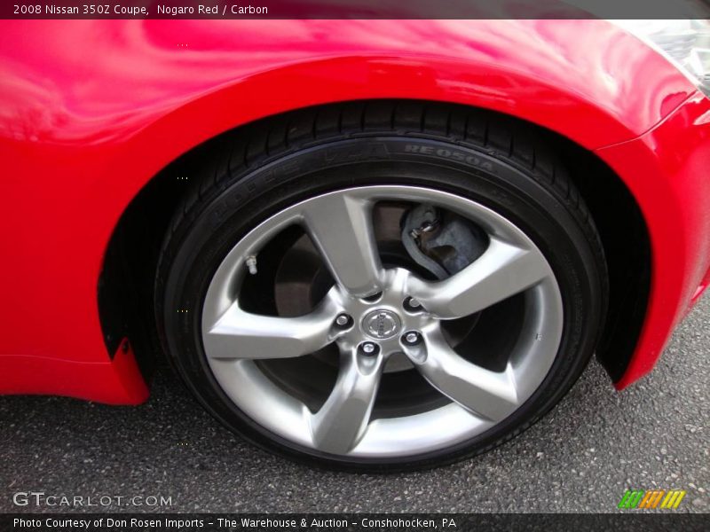 Nogaro Red / Carbon 2008 Nissan 350Z Coupe