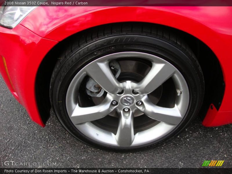 Nogaro Red / Carbon 2008 Nissan 350Z Coupe