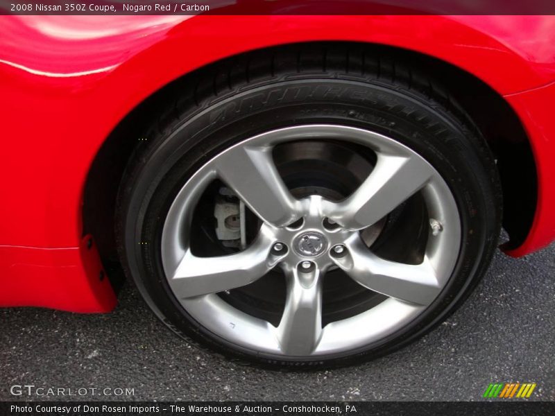 Nogaro Red / Carbon 2008 Nissan 350Z Coupe