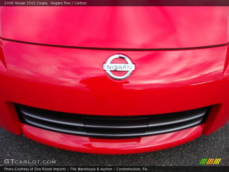 Nogaro Red / Carbon 2008 Nissan 350Z Coupe
